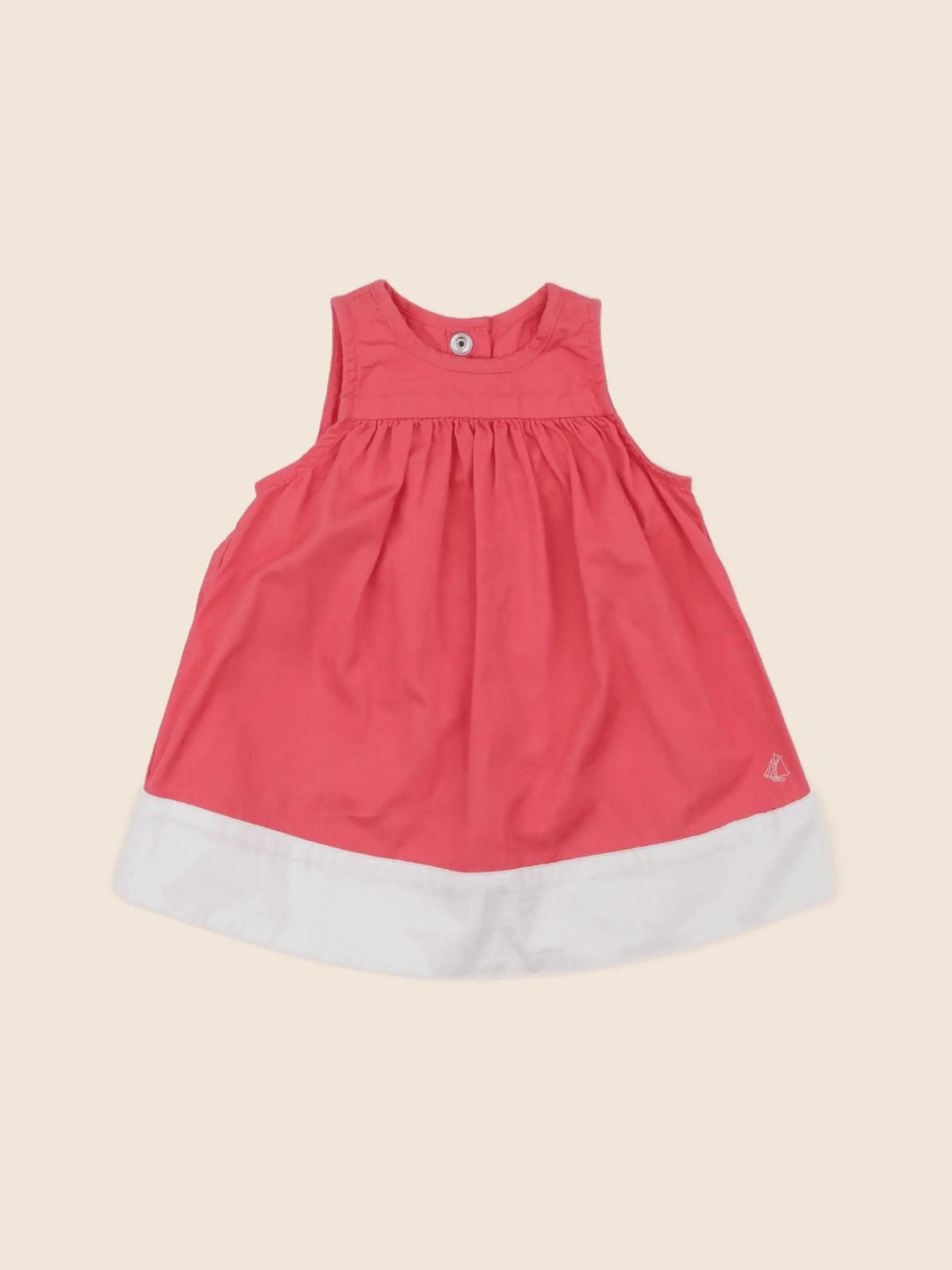 Petit Bateau - robe rose - 3 mois