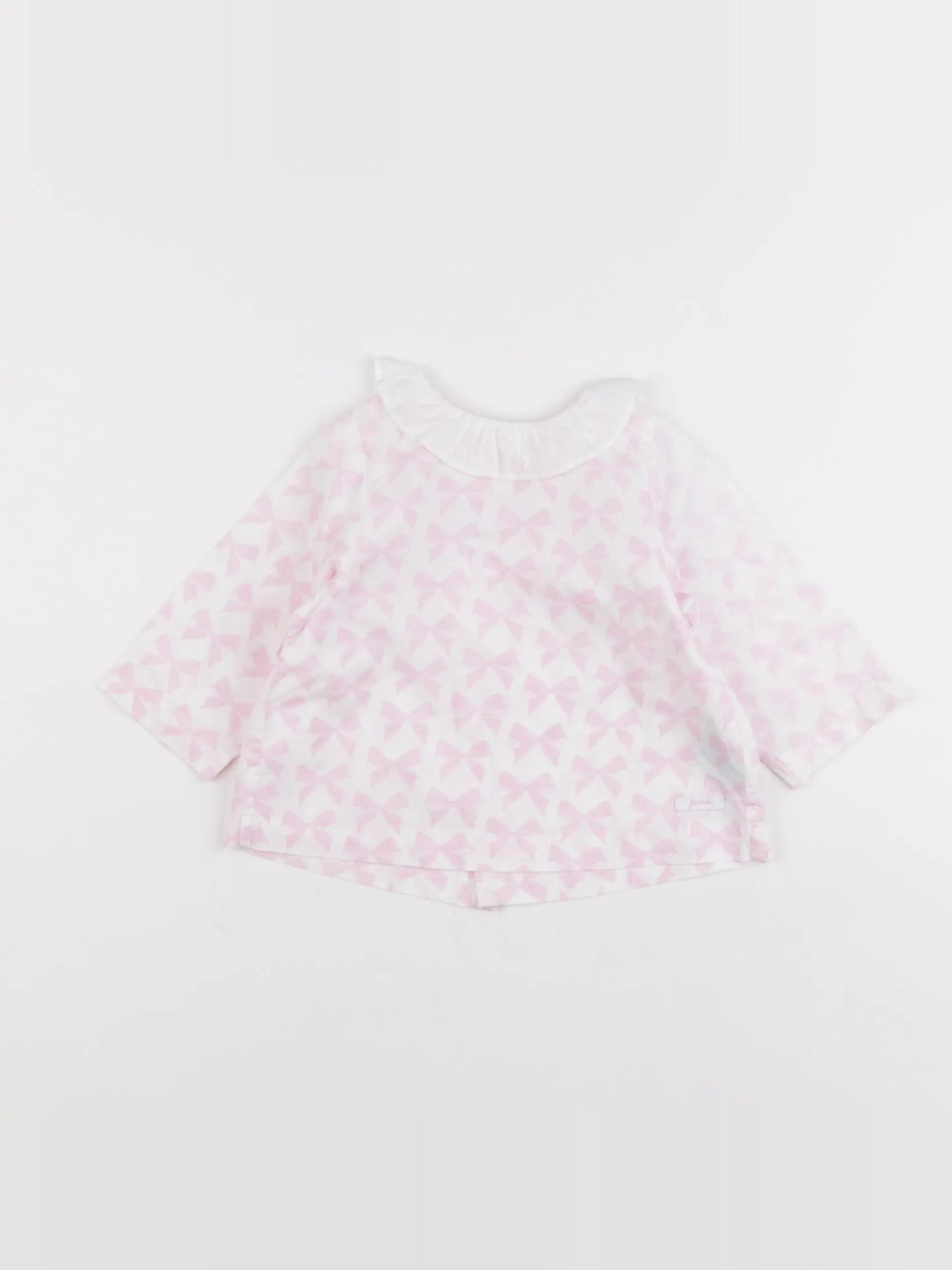 Jacadi - blouse blanc, rose - 6 mois