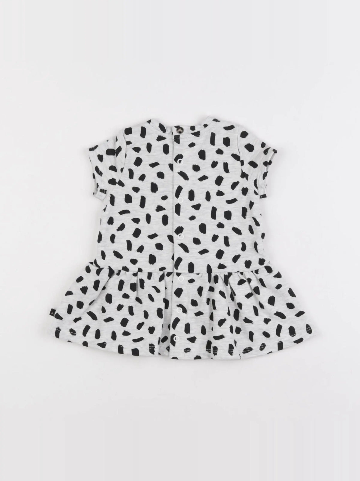 IKKS - robe gris, noir - 3 mois