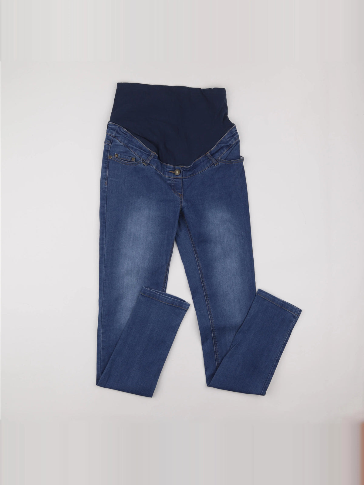 Vertbaudet - jean grossesse bleu - 38