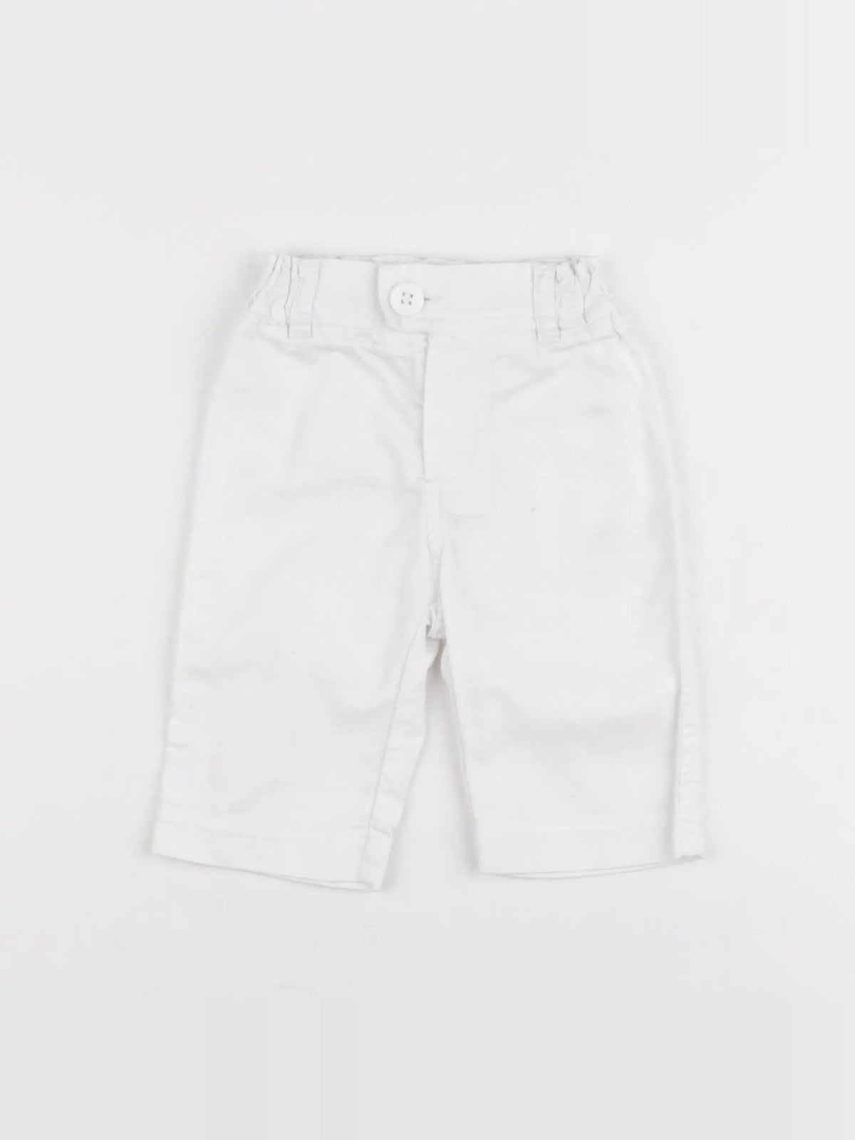 Petit Bateau - pantalon blanc - 3 mois
