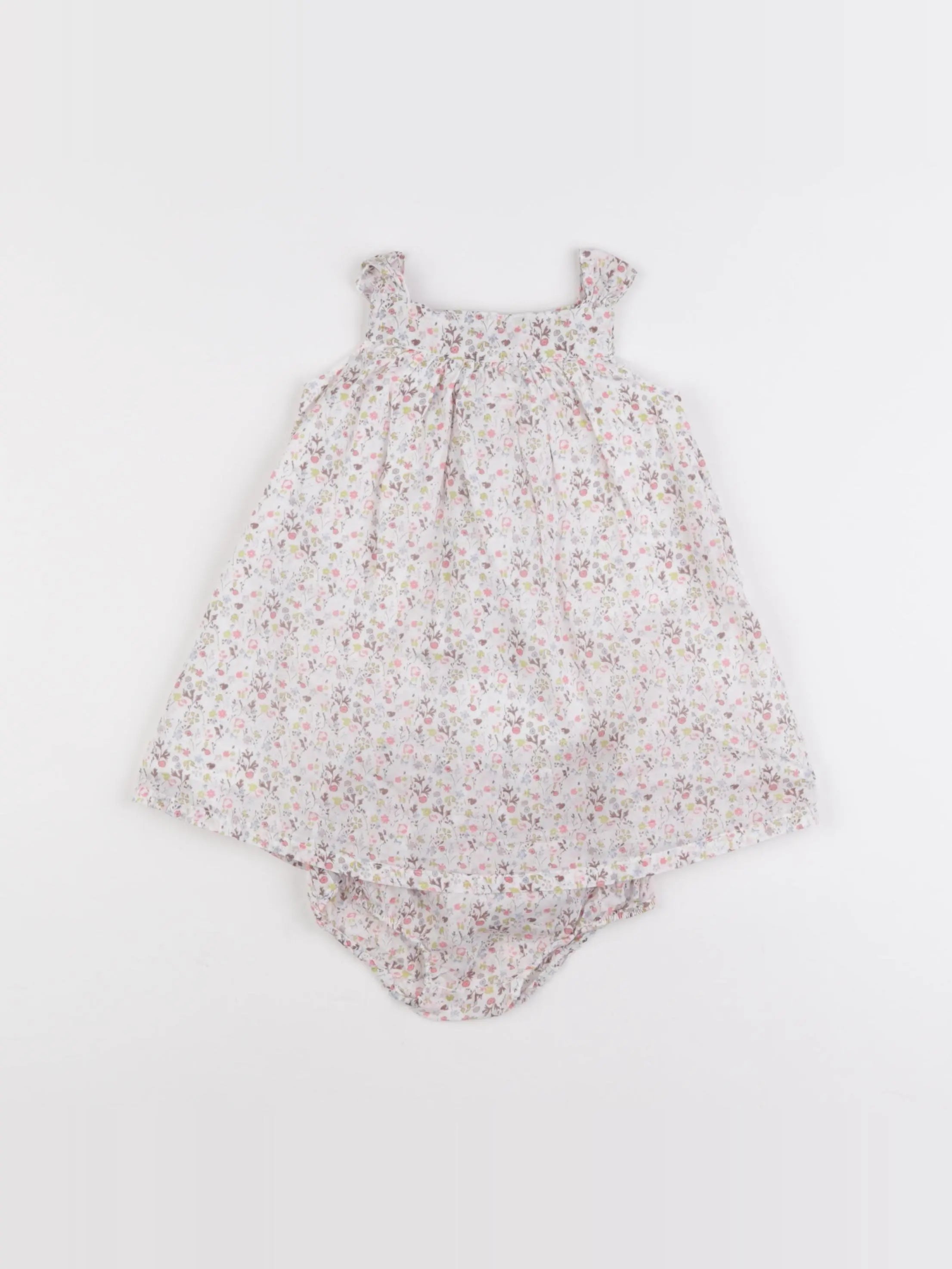 Boutchou - robe multicolore - 6 mois