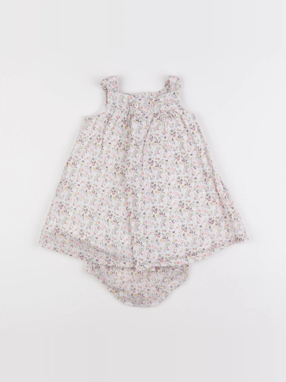 Boutchou - robe multicolore - 6 mois