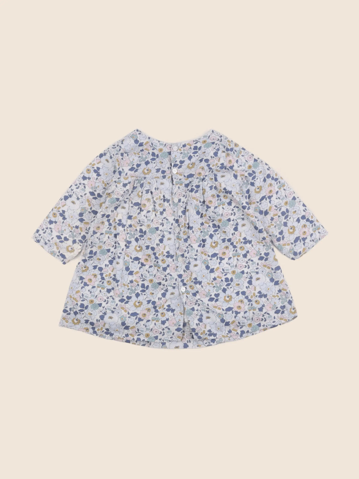 Jacadi - robe liberty multicolore - 12 mois