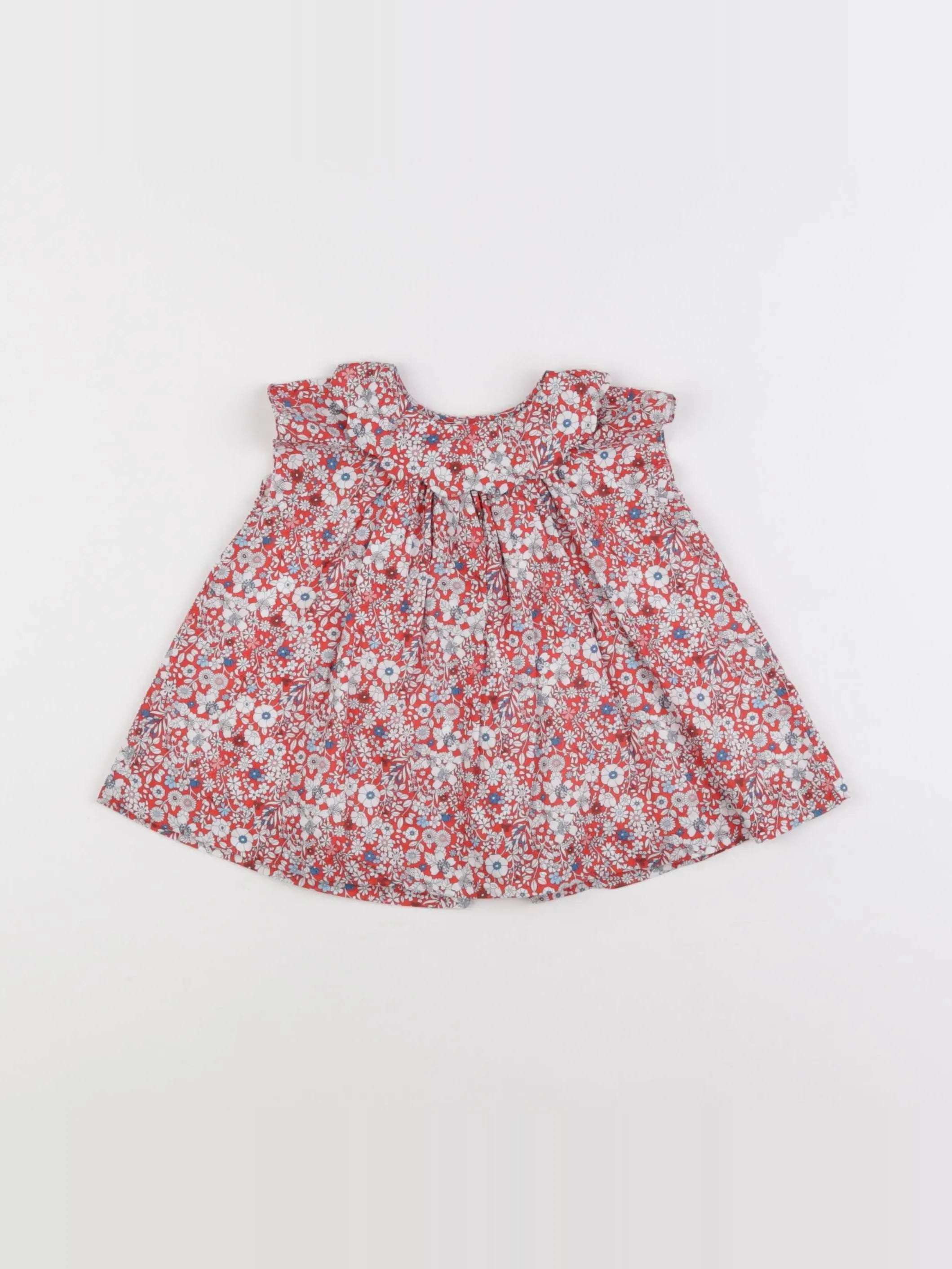 Jacadi - robe liberty multicolore - 3 mois