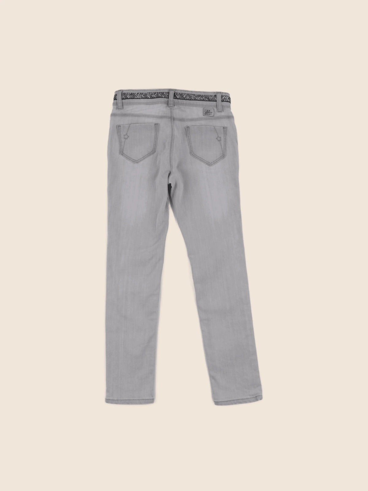 IKKS - jean gris - 8 ans
