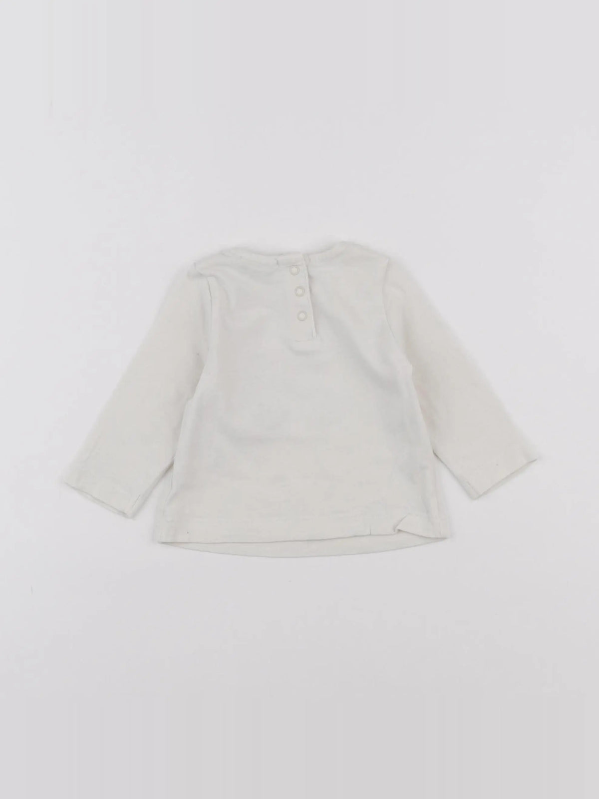 Tape à l'oeil - tee-shirt blanc - 3 mois