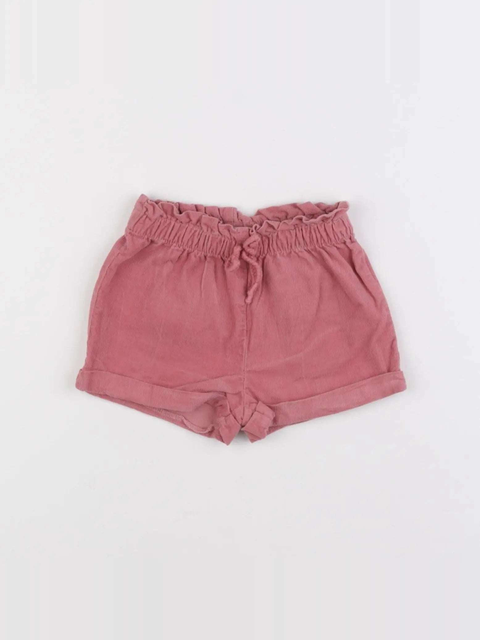 Vertbaudet - short rose - 12 mois