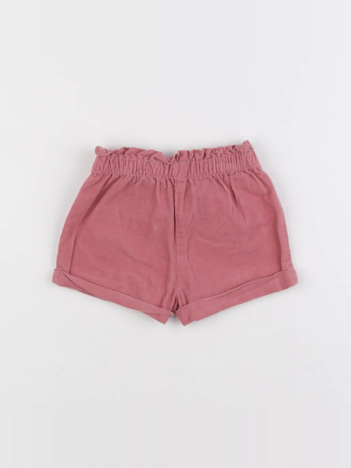 Vertbaudet - short rose - 12 mois