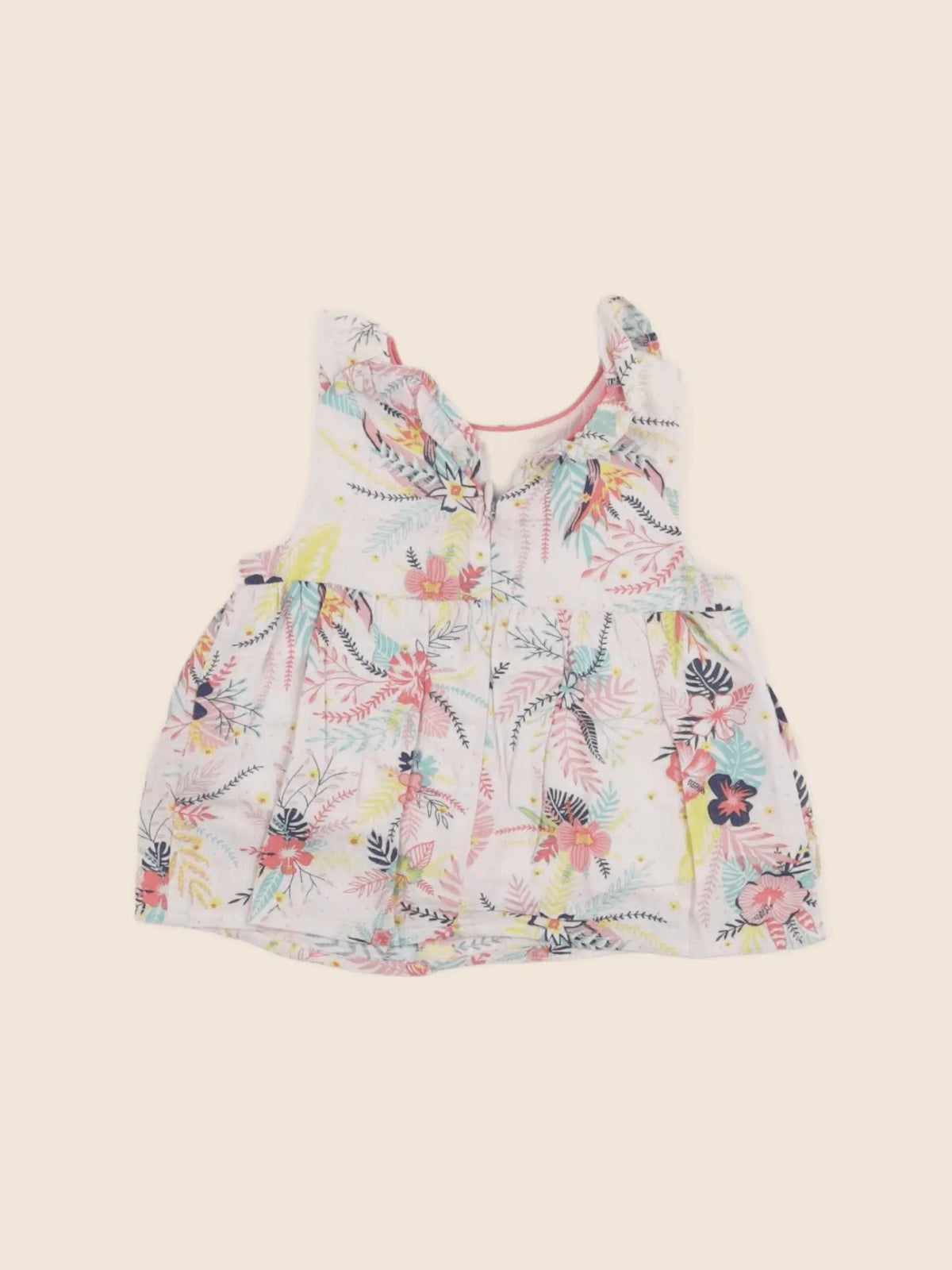 Carrément Beau - blouse multicolore - 3 mois