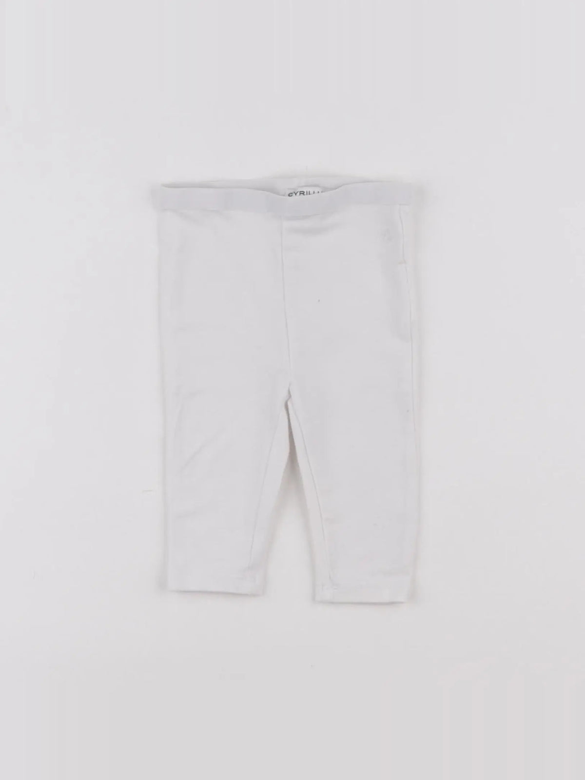 Cyrillus - legging blanc - 6 mois