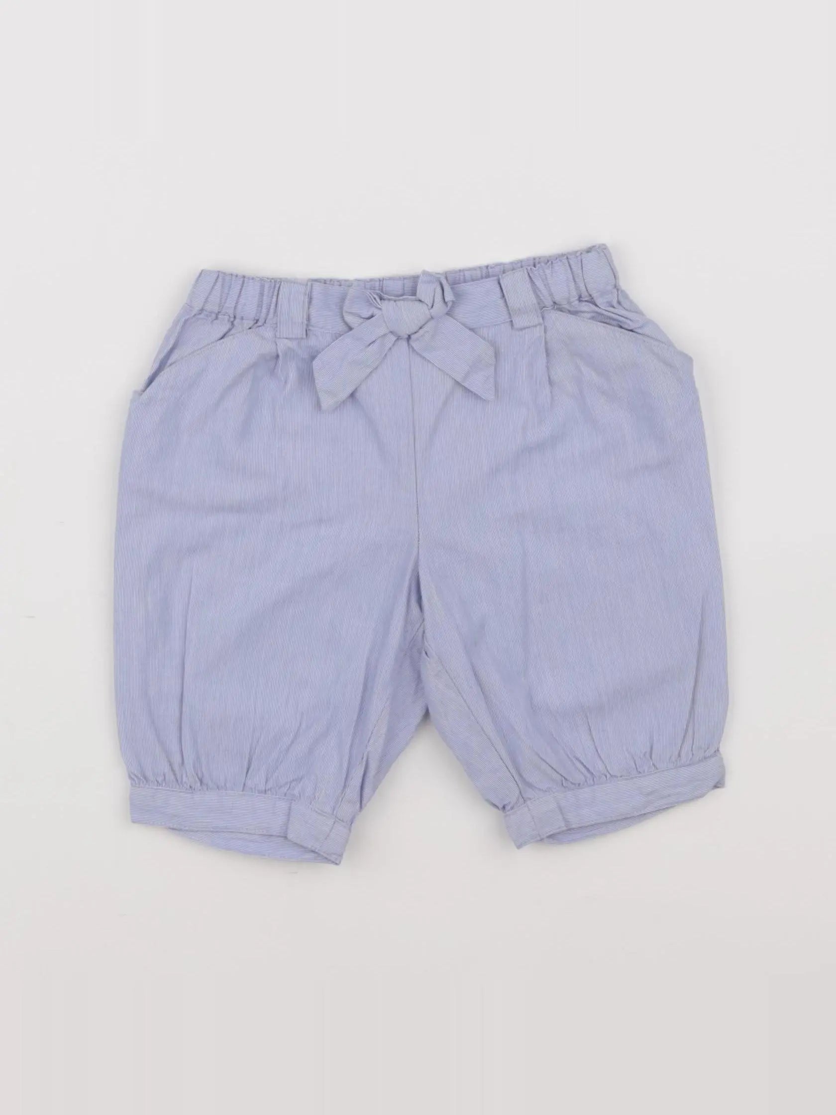Jacadi - short bleu - 12 mois