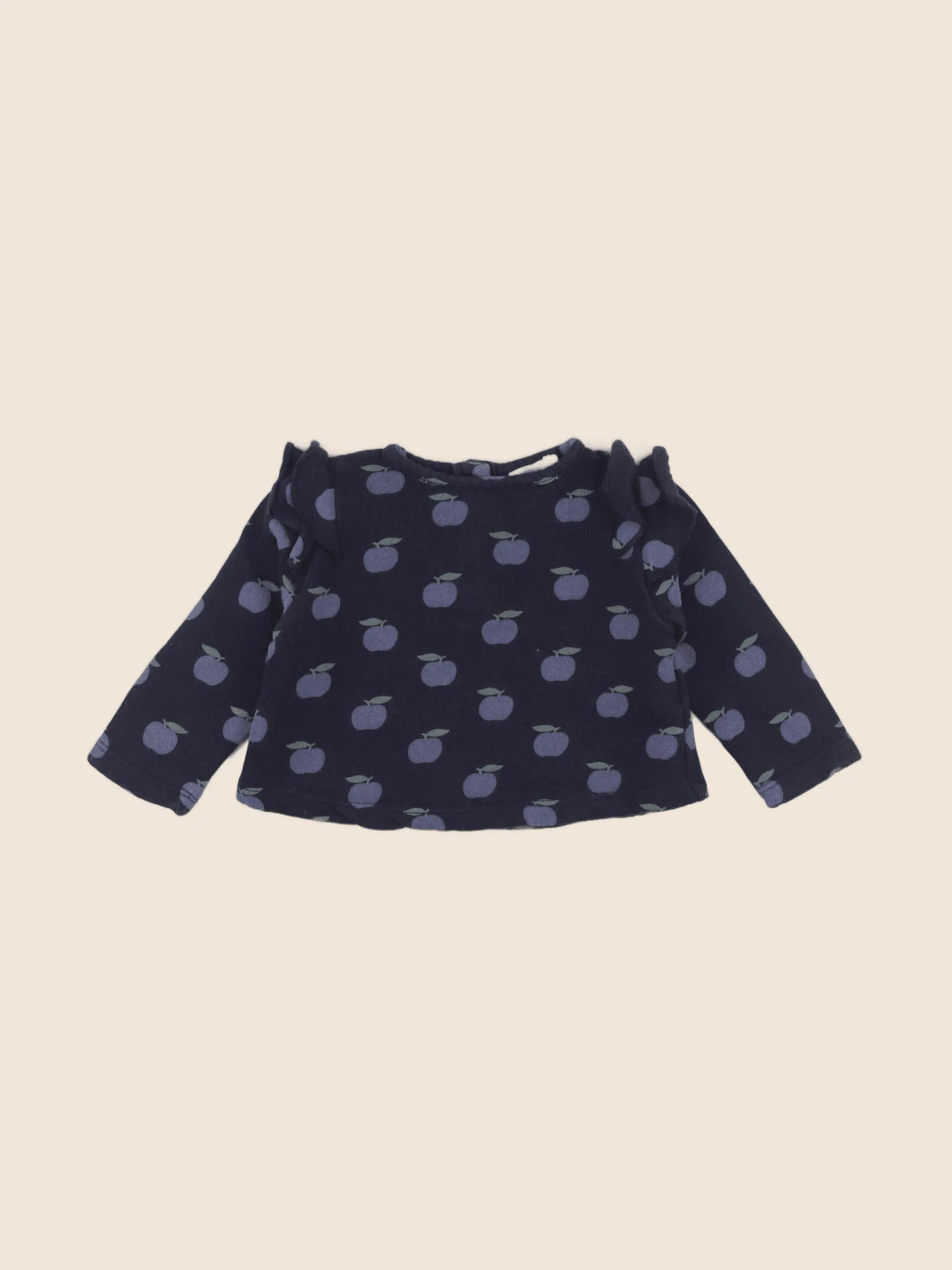 Boutchou - sweat bleu - 6 mois
