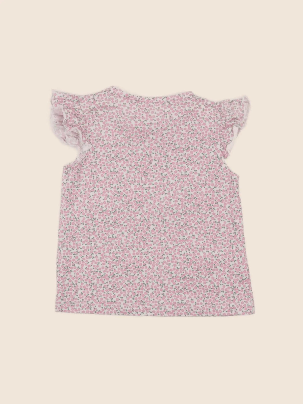 H&M - tee-shirt rose - 9/12 mois