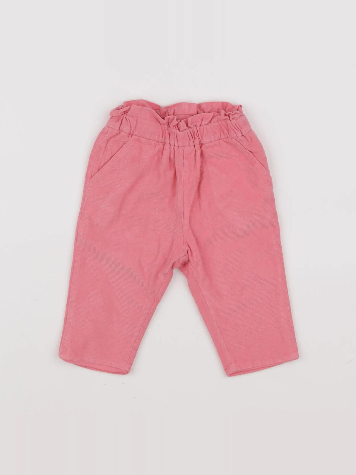 Jacadi - pantalon doublé rose - 6 mois