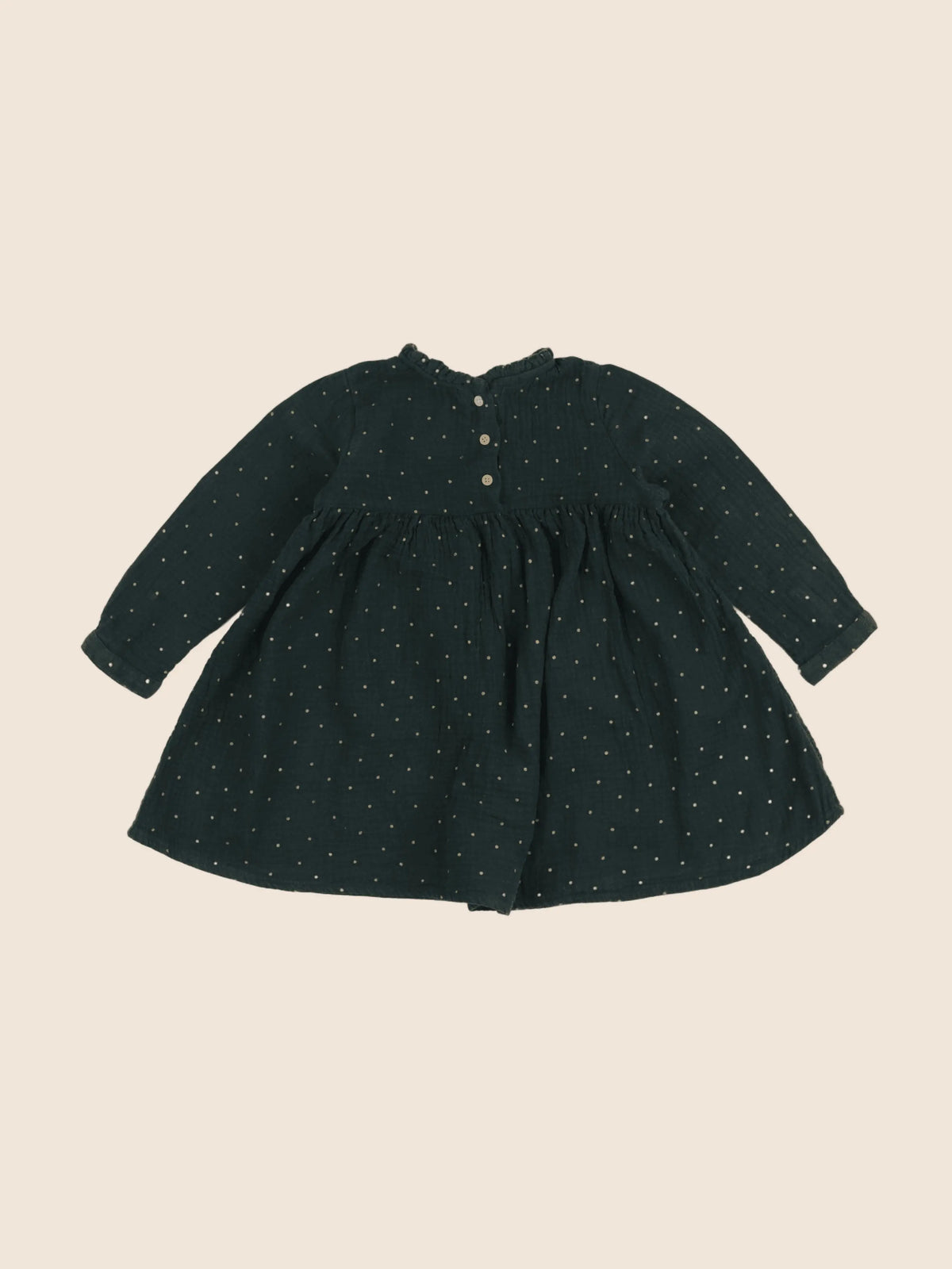 Vertbaudet - robe vert - 3 ans