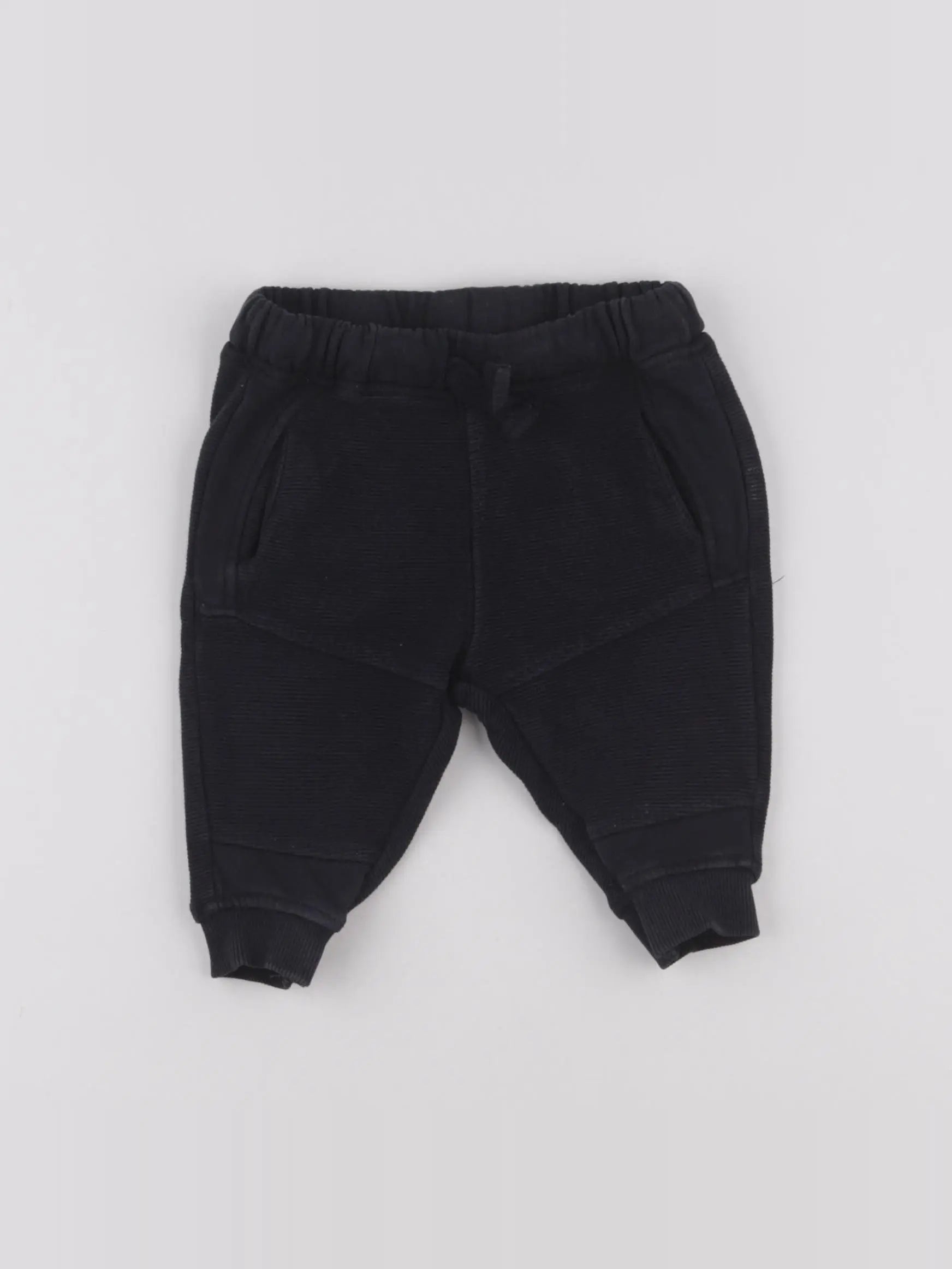 Zara - jogging noir - 3/6 mois