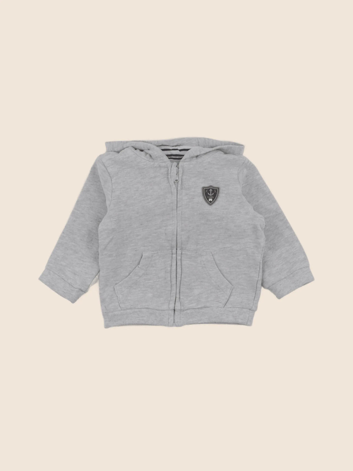 Vertbaudet - sweat gris - 6 mois