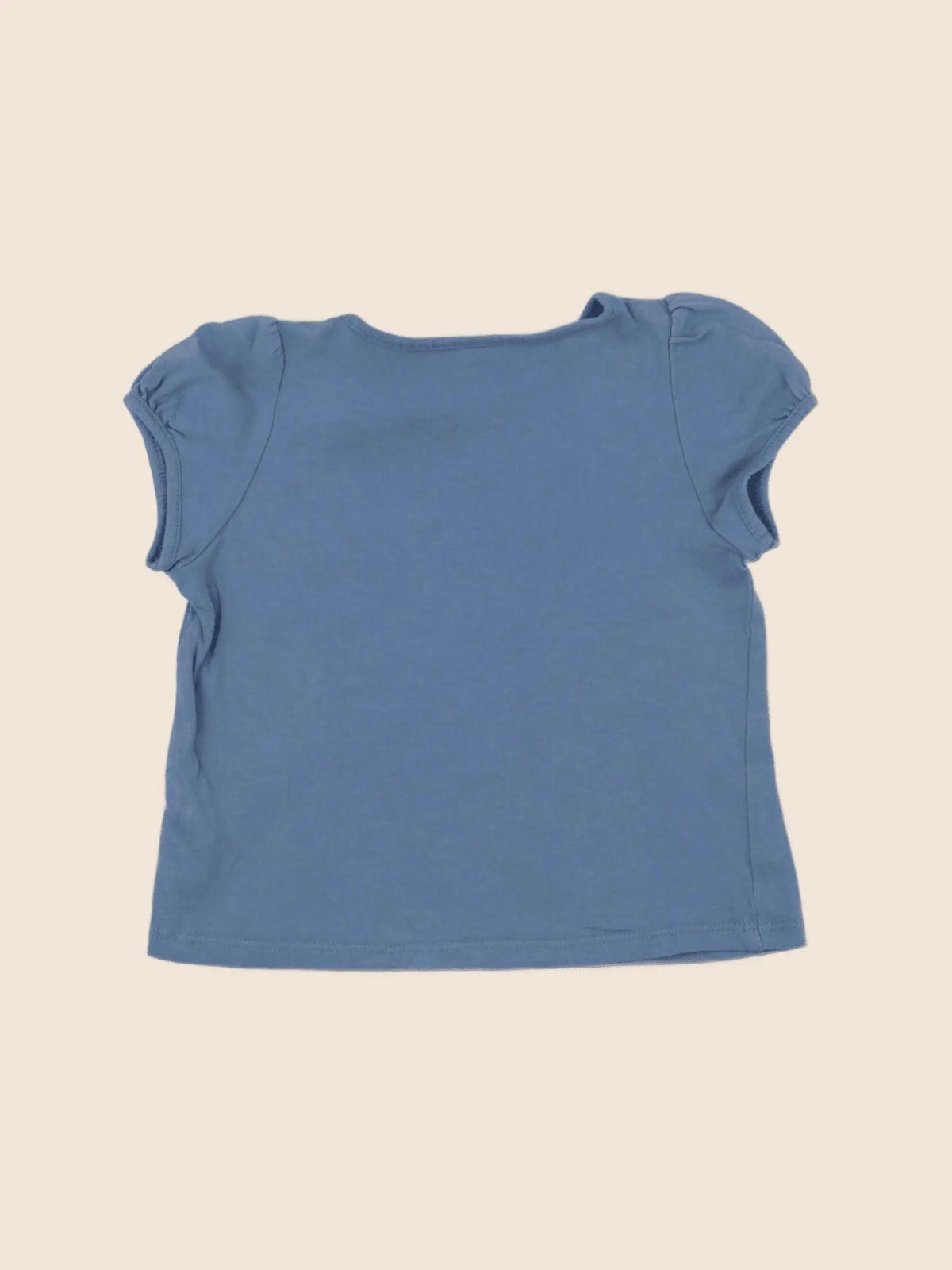 Boutchou - tee-shirt bleu - 6 mois