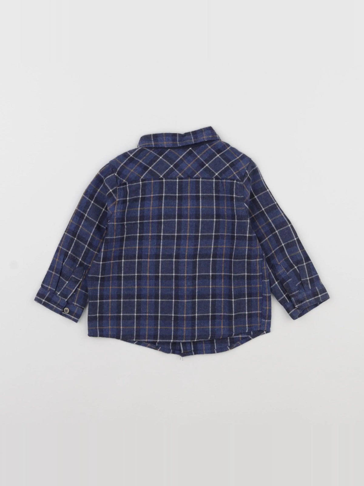 Zara - chemise bleu - 6/9 mois