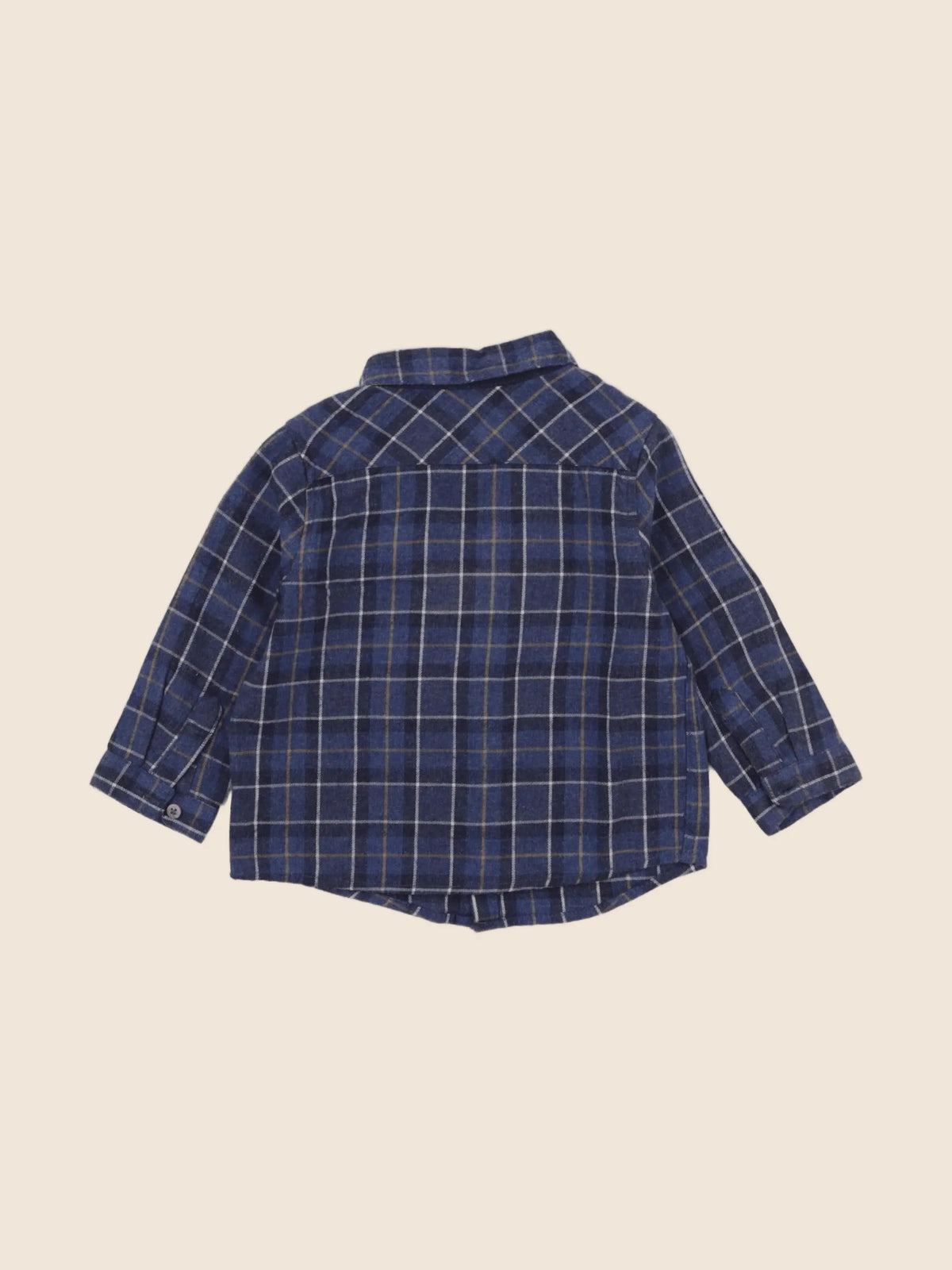 Zara - chemise bleu - 6/9 mois