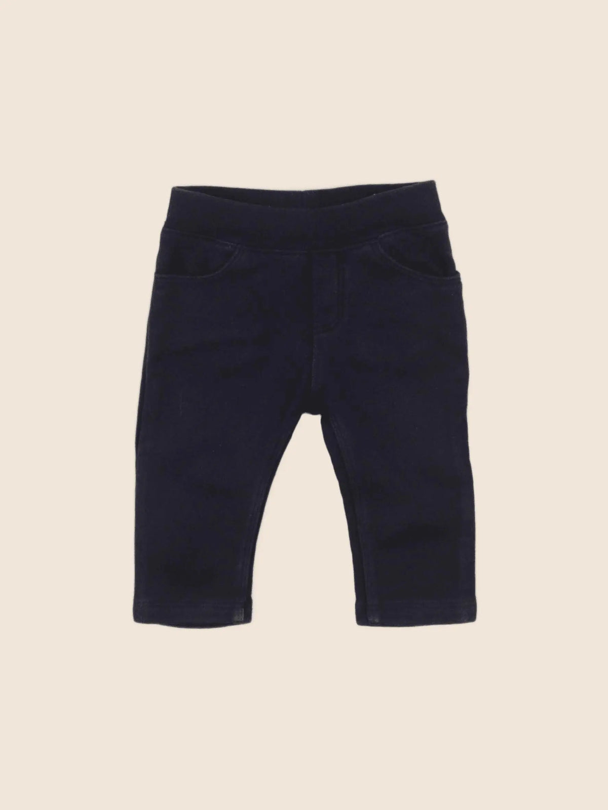 Petit Bateau - pantalon bleu - 3 mois