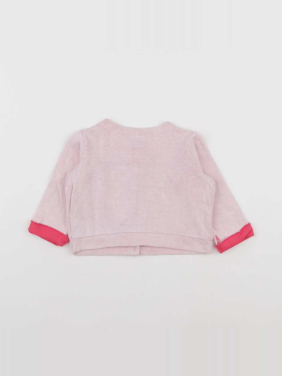 Petit Bateau - tee-shirt rose - 6 mois