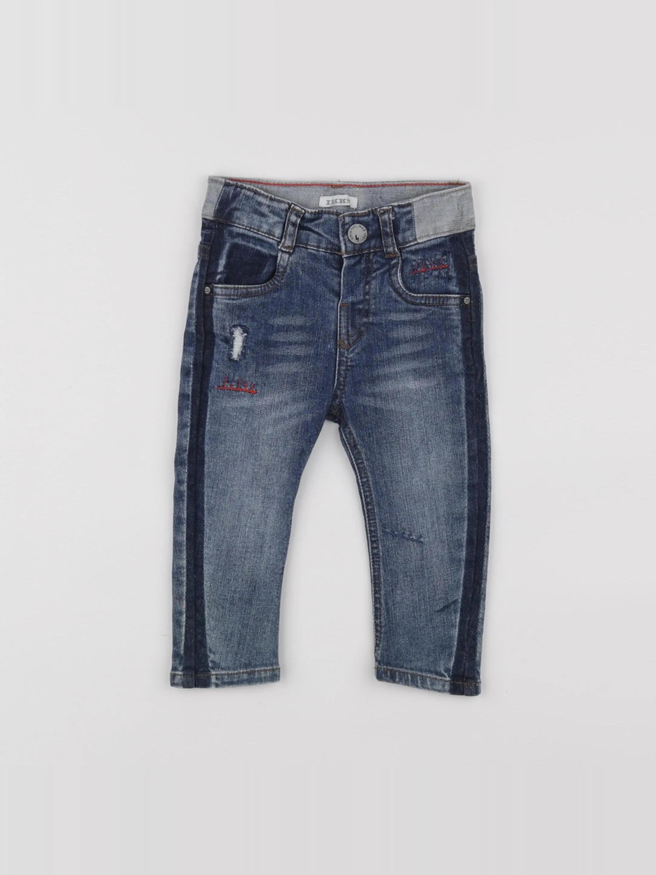 IKKS - jean bleu - 12 mois