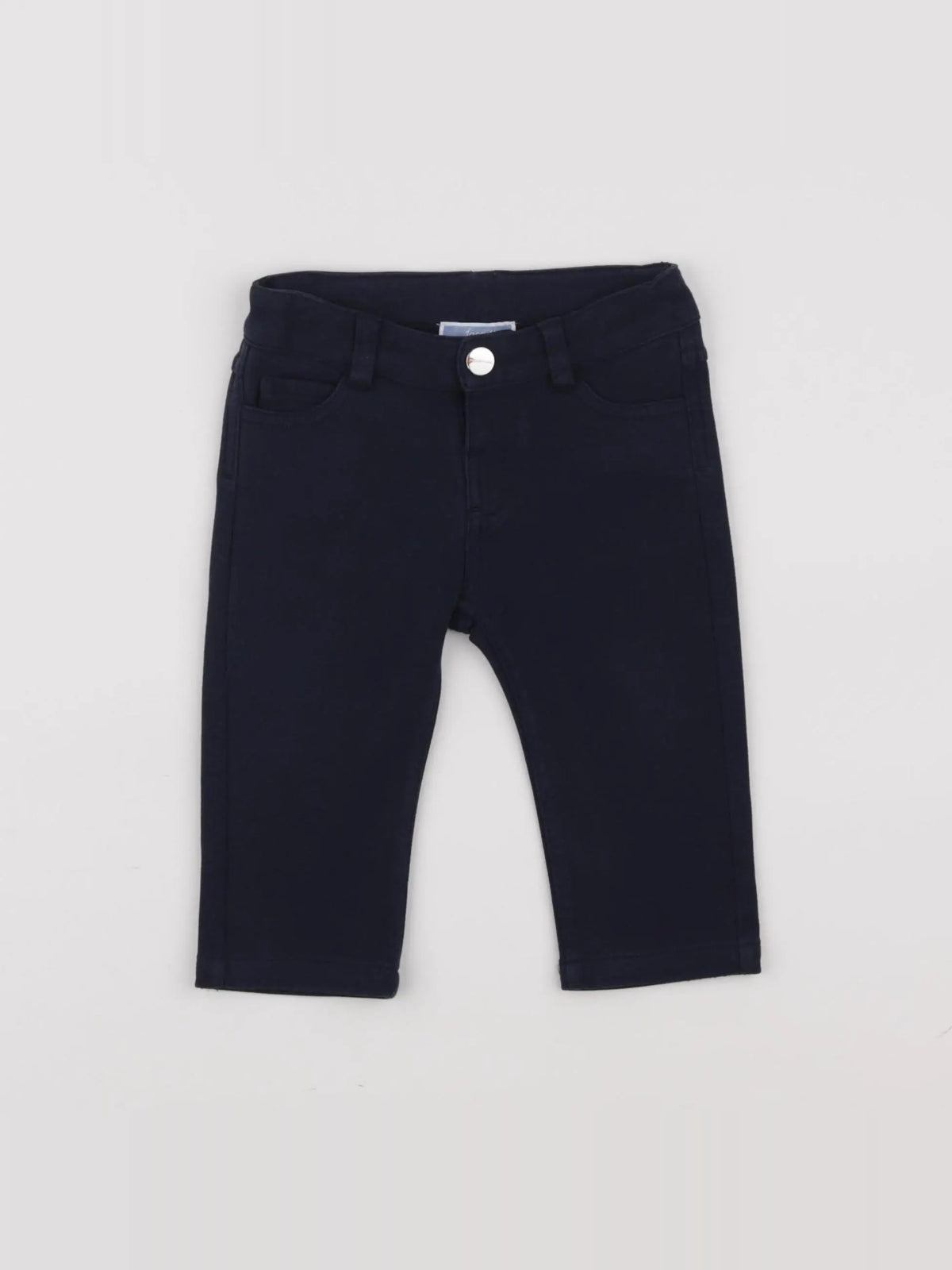 Jacadi - pantalon bleu - 12 mois