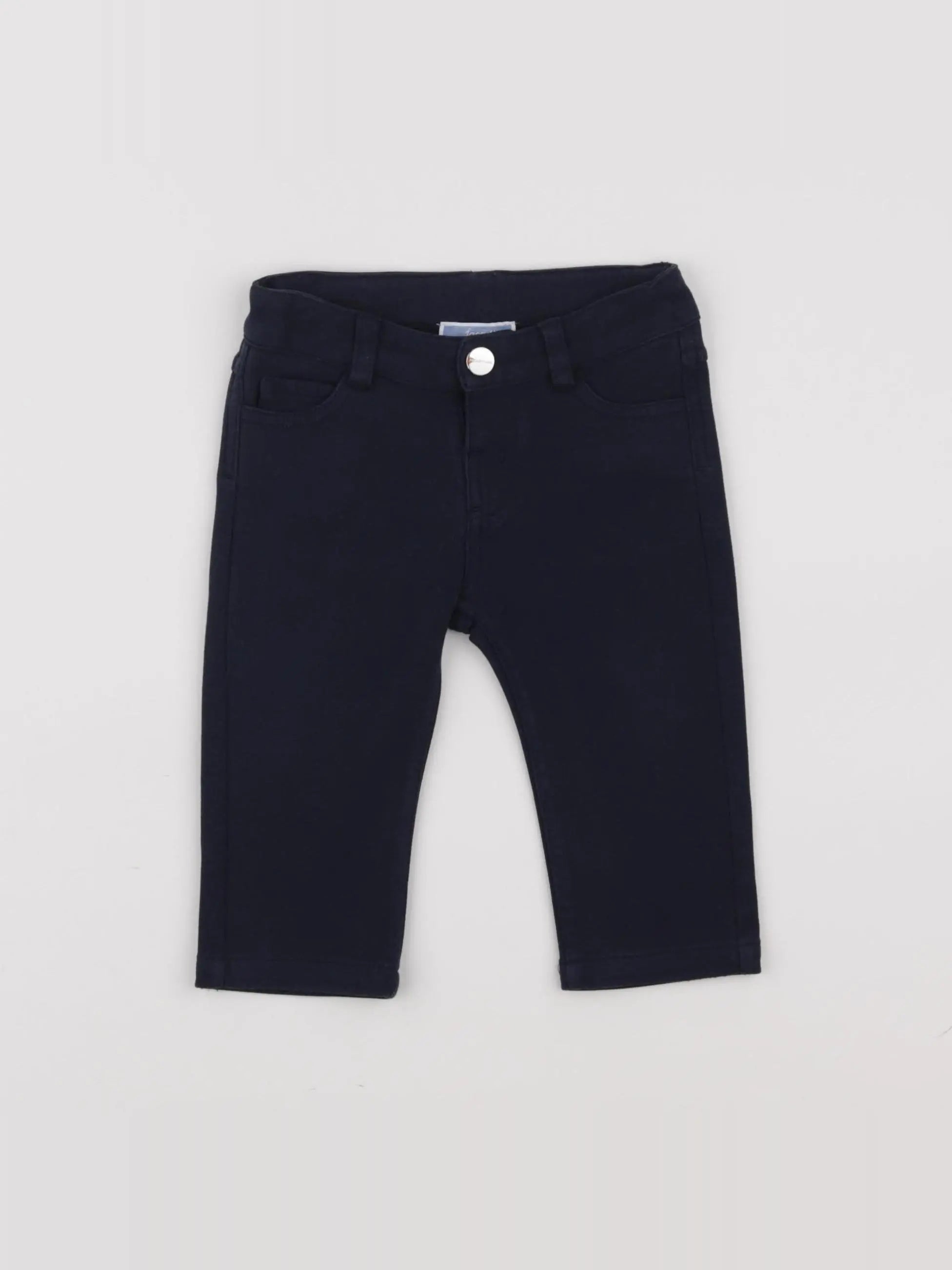 Jacadi - pantalon bleu - 12 mois