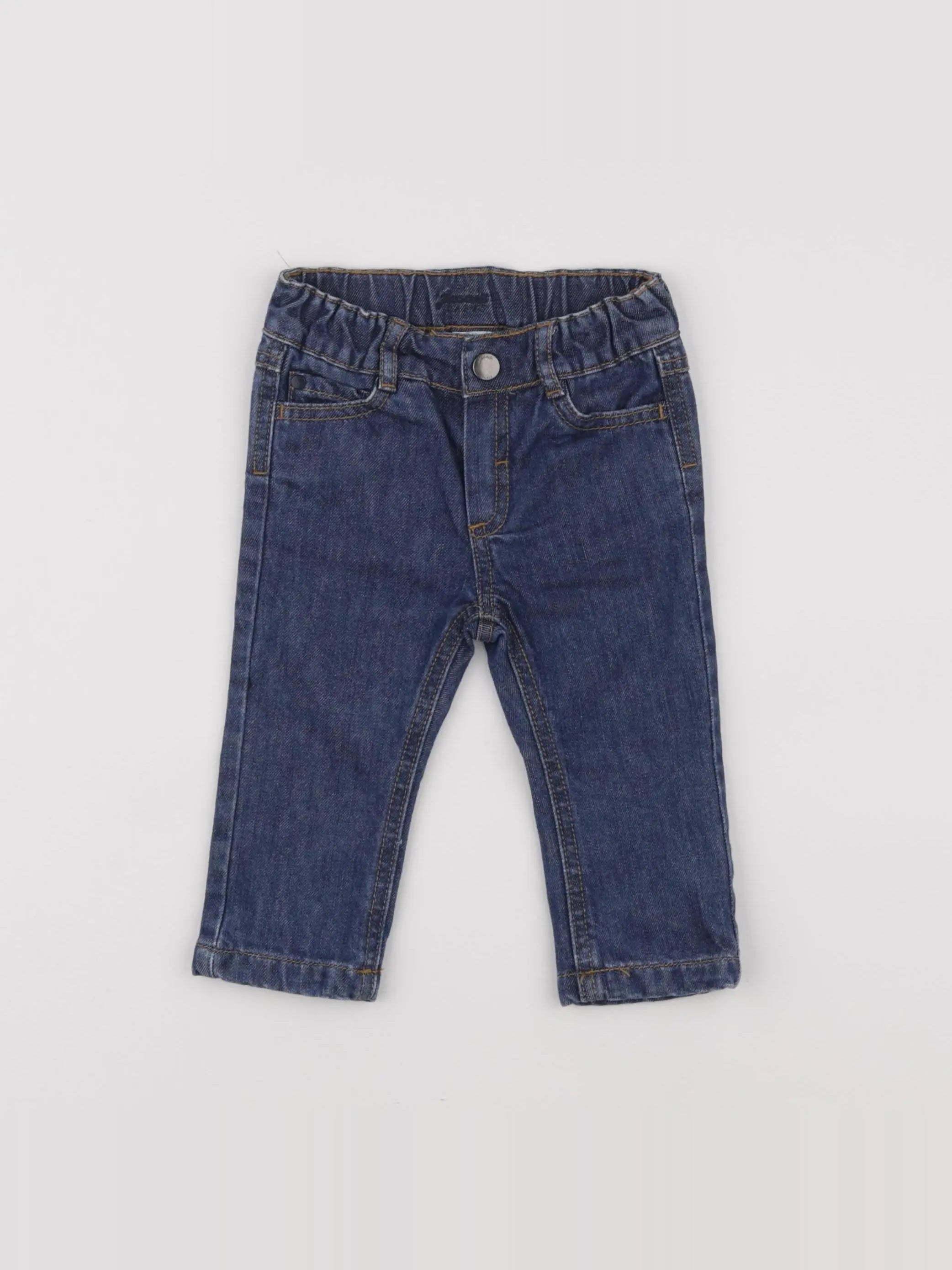 Jacadi - jean bleu - 12 mois