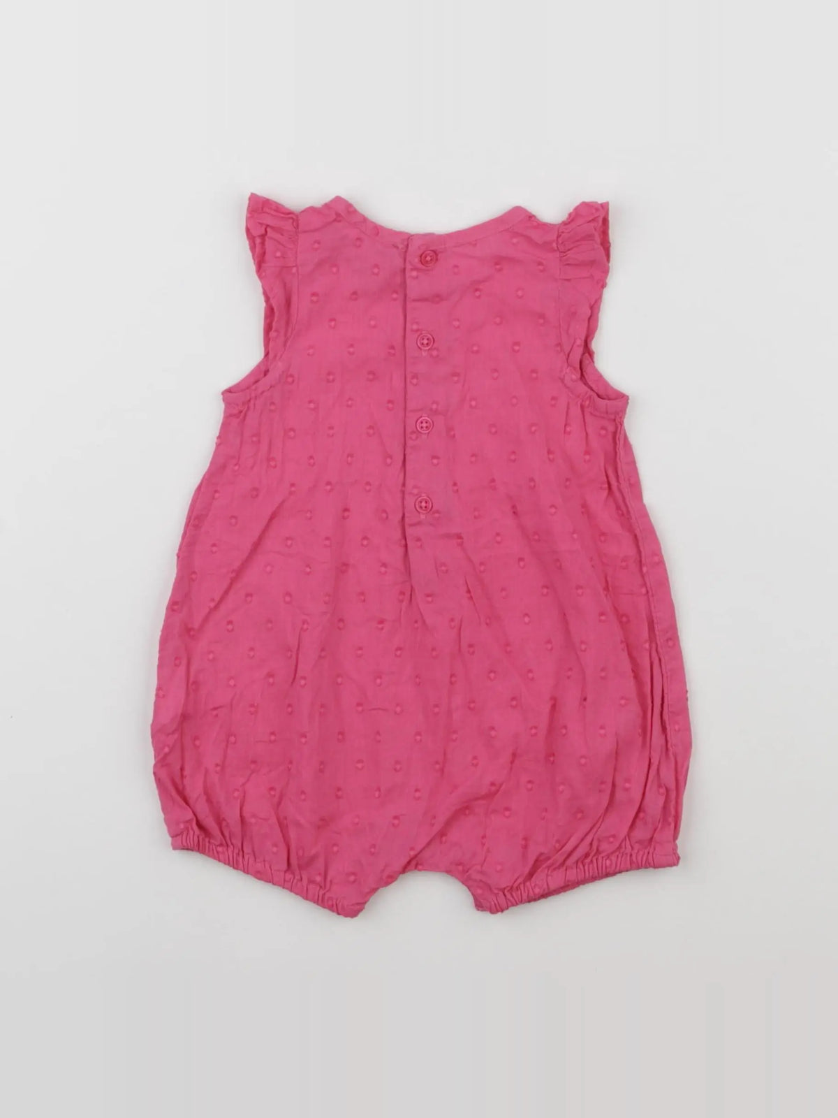 Boutchou - combinaison rose - 6 mois