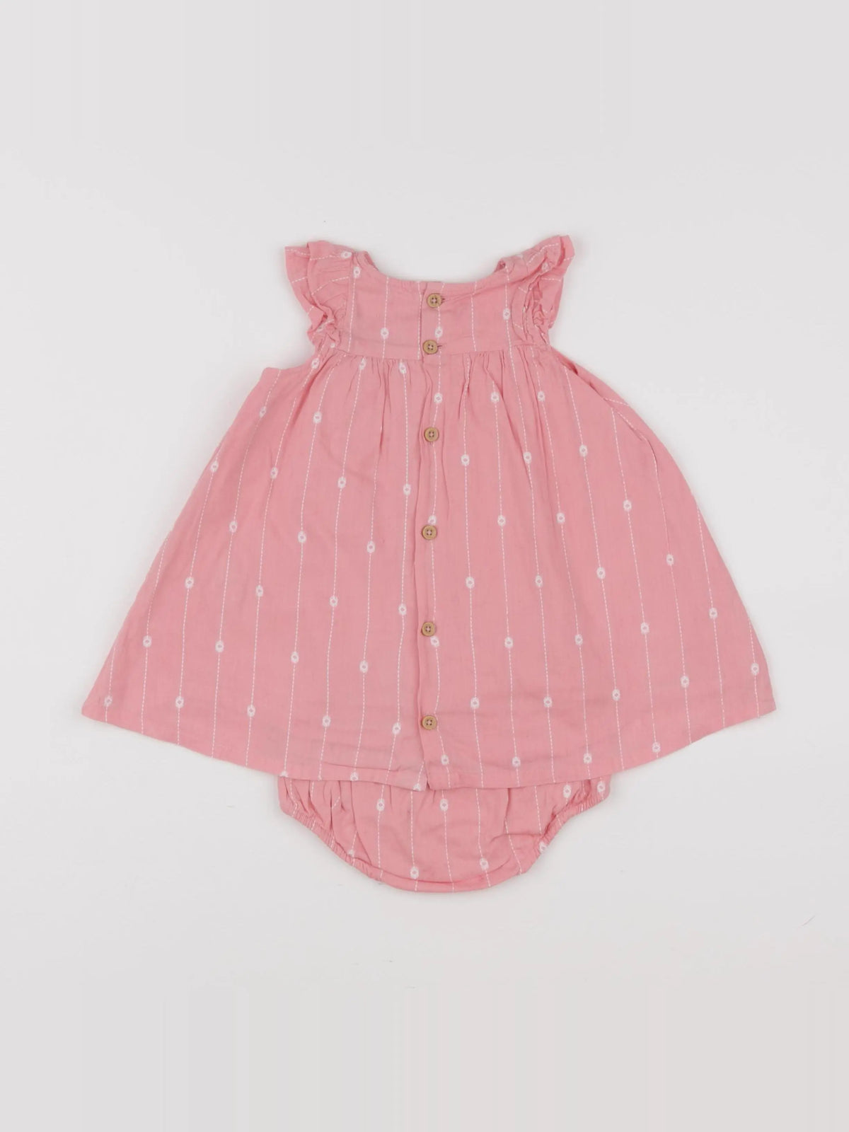 Boutchou - robe rose - 6 mois