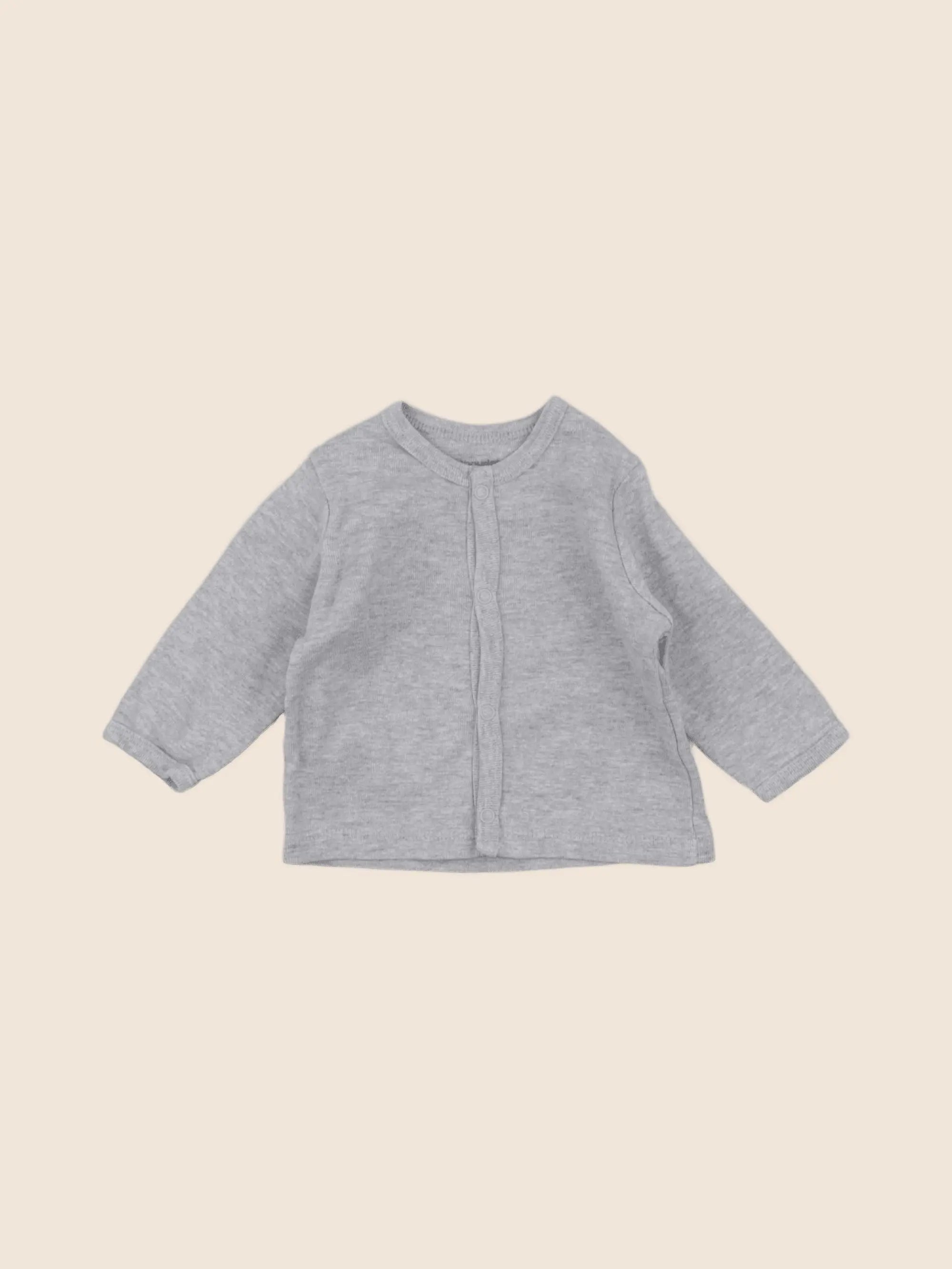 Vertbaudet - tee-shirt gris - 3 mois