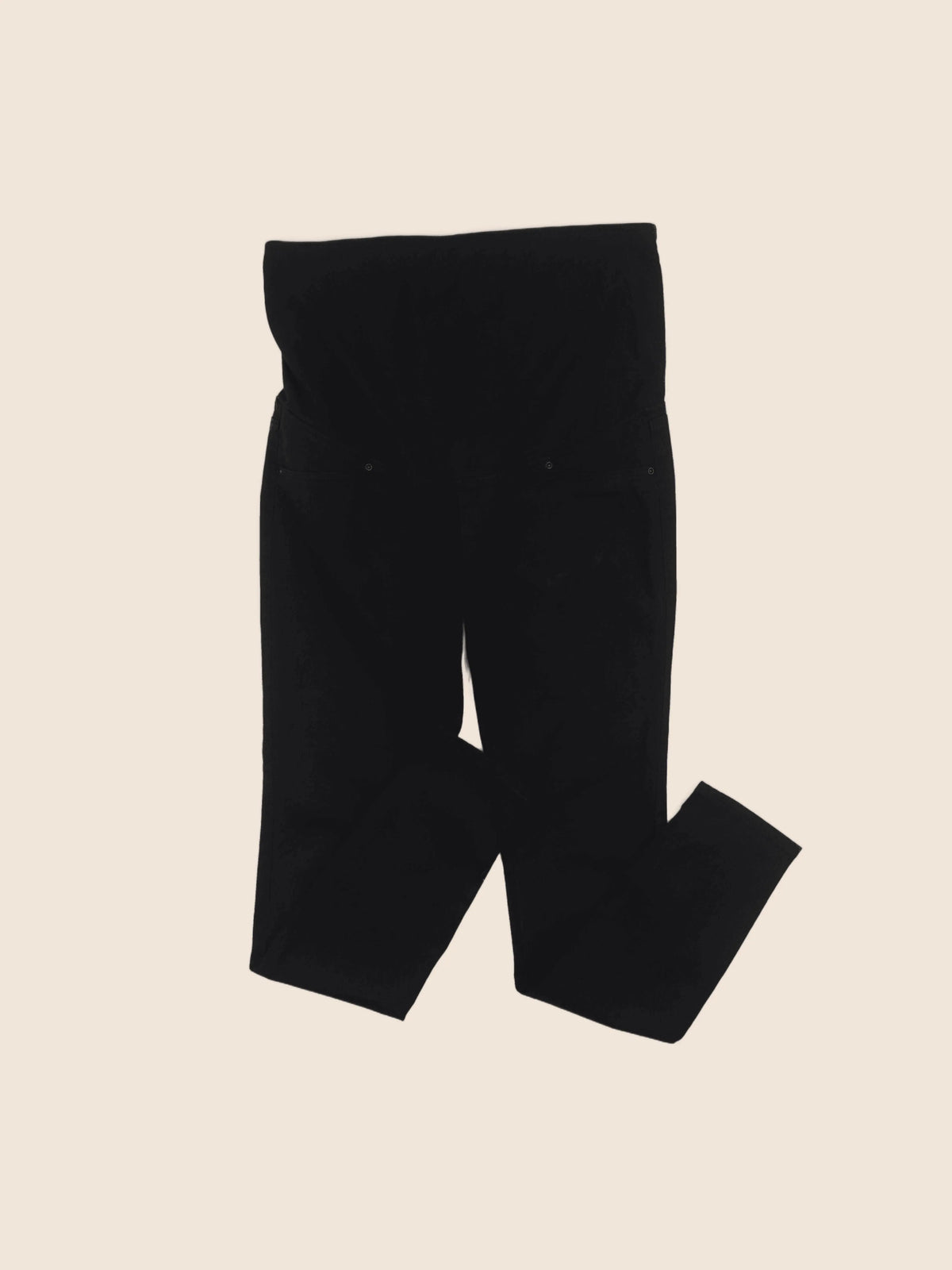 H&M - jean grossesse noir - s