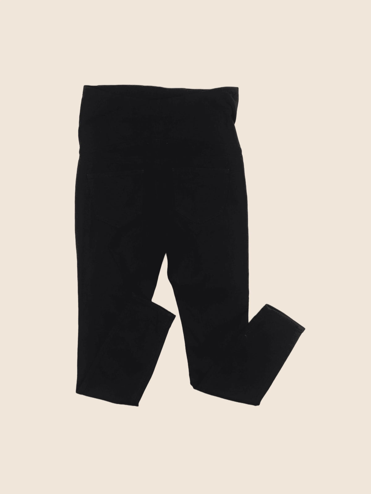 H&M - jean grossesse noir - s