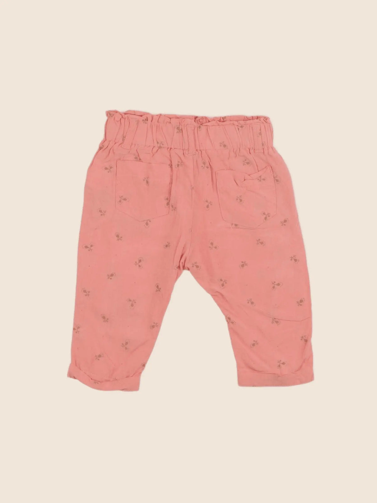 Vertbaudet - sarouel rose - 6 mois