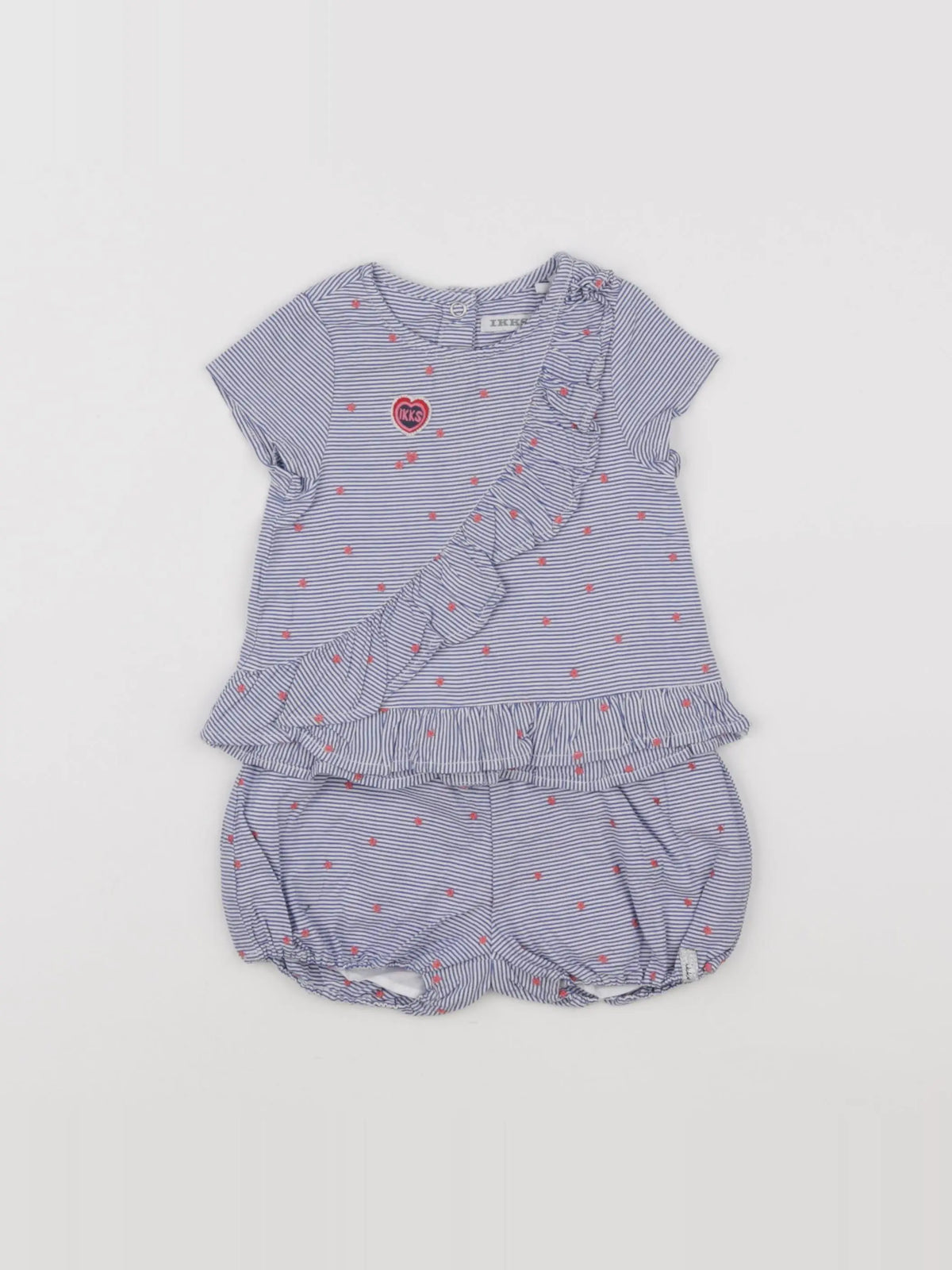 IKKS - ensemble bleu - 6 mois