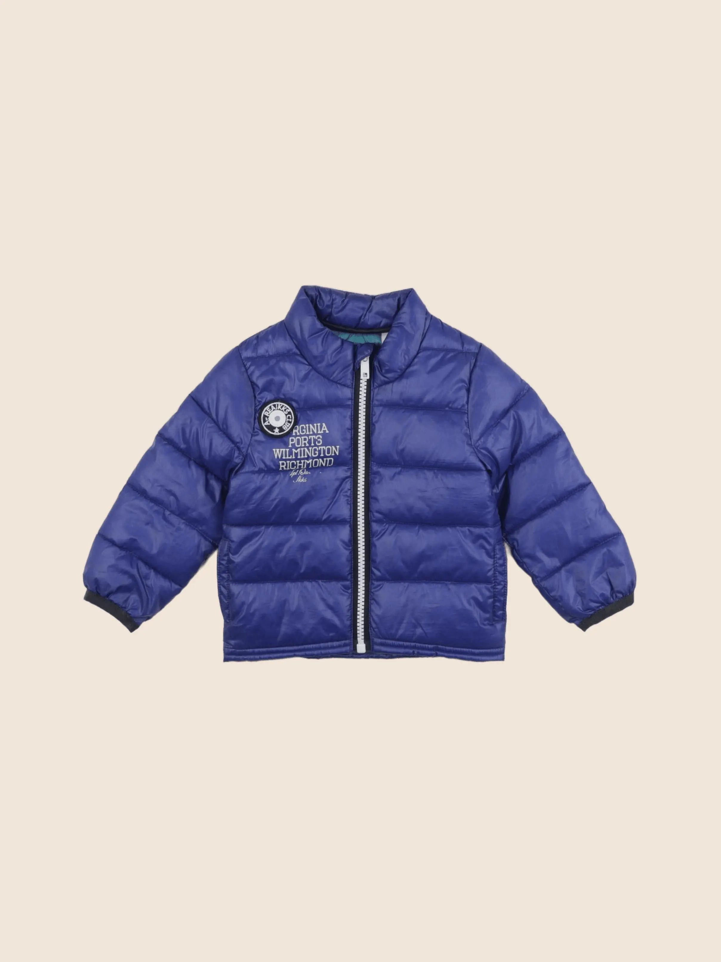IKKS - doudoune bleu - 12 mois