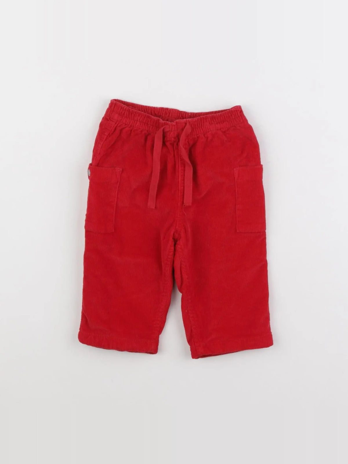 Petit Bateau - pantalon rouge - 6 mois