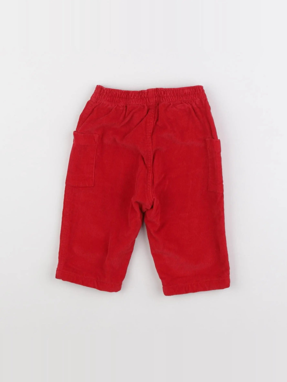 Petit Bateau - pantalon rouge - 6 mois