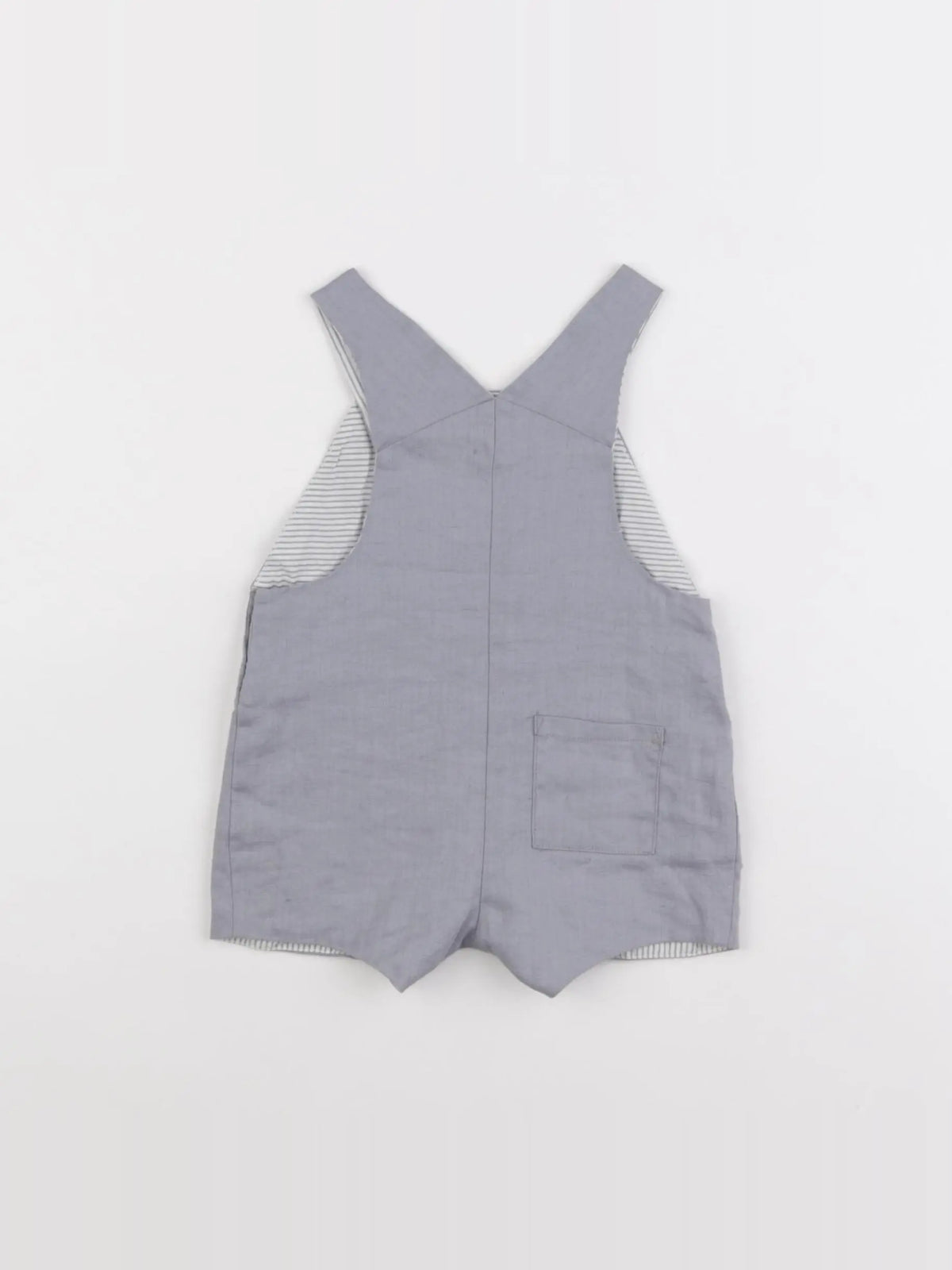 Jacadi - salopette gris - 6 mois