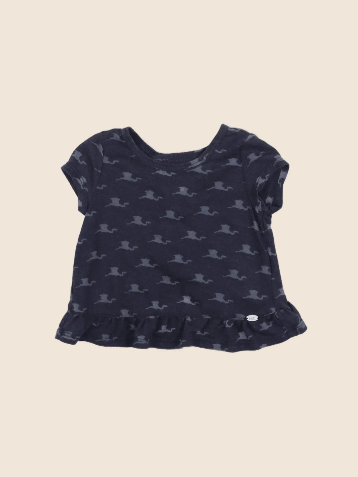 IKKS - tee-shirt bleu - 12 mois