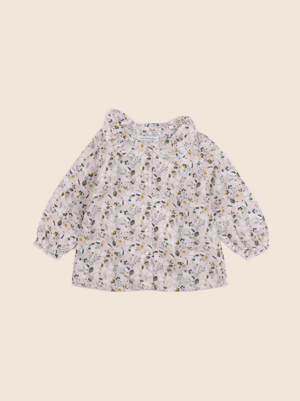 Vertbaudet - blouse rose - 12 mois
