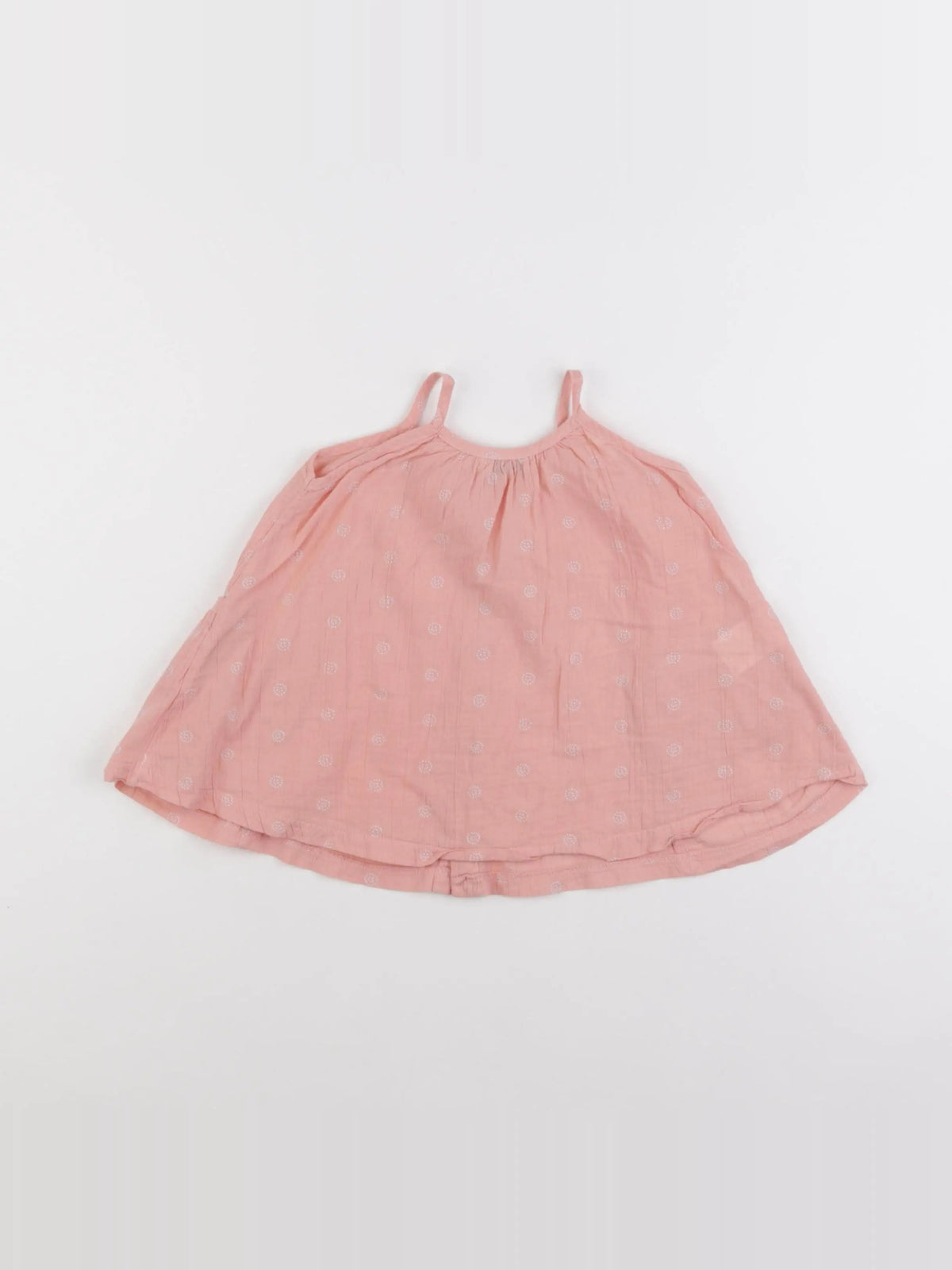 1+ In the family - robe rose - 6 mois