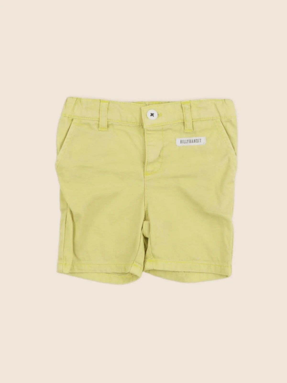 Billy Bandit - short jaune - 12 mois