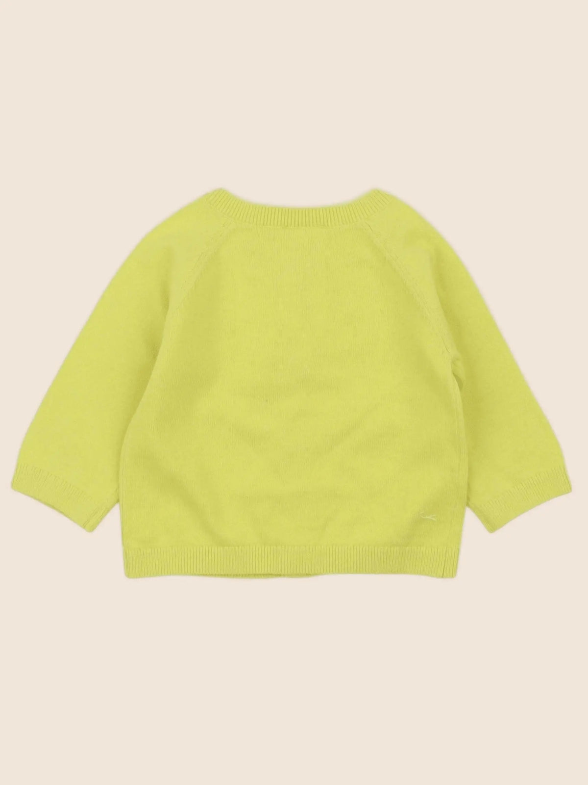 Jacadi - gilet jaune - 6 mois