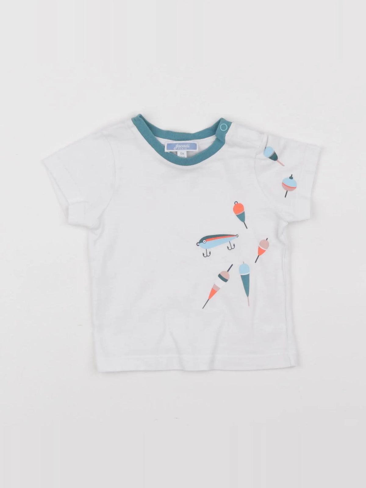 Jacadi - tee-shirt blanc - 6 mois