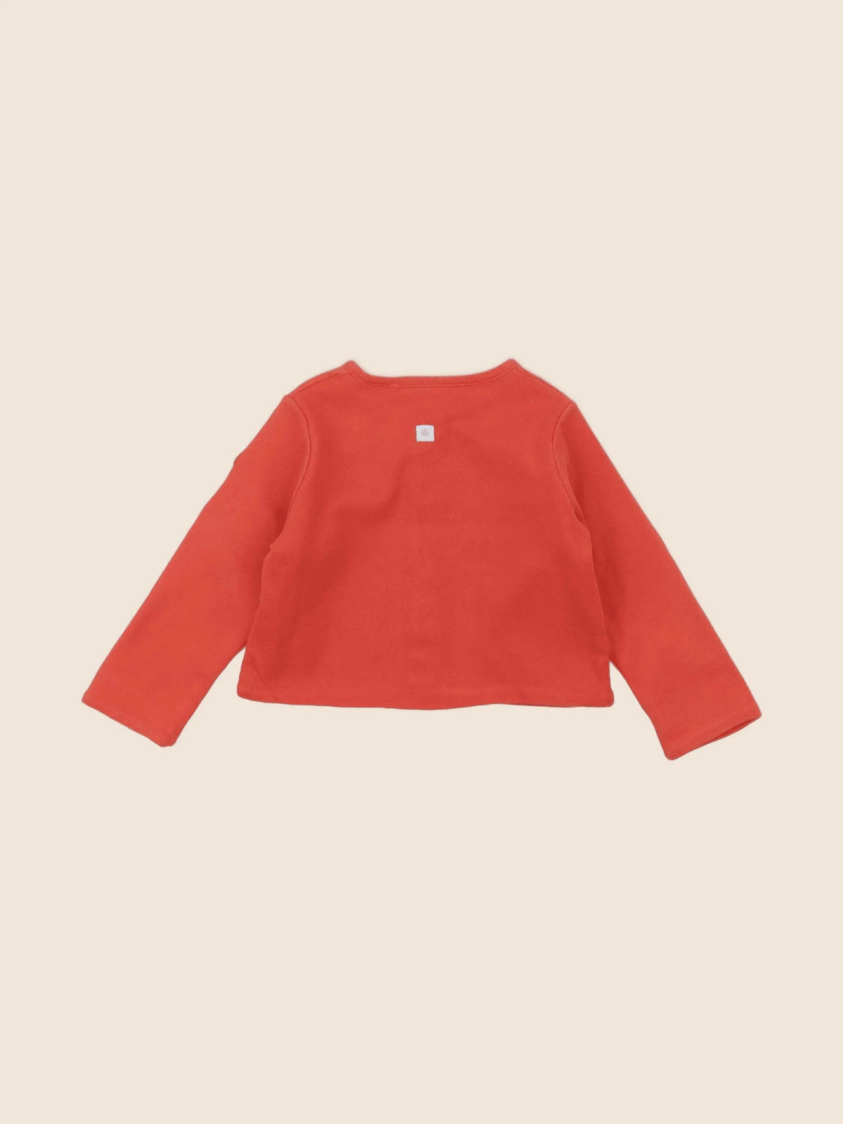 Petit Bateau - tee-shirt orange - 6 mois