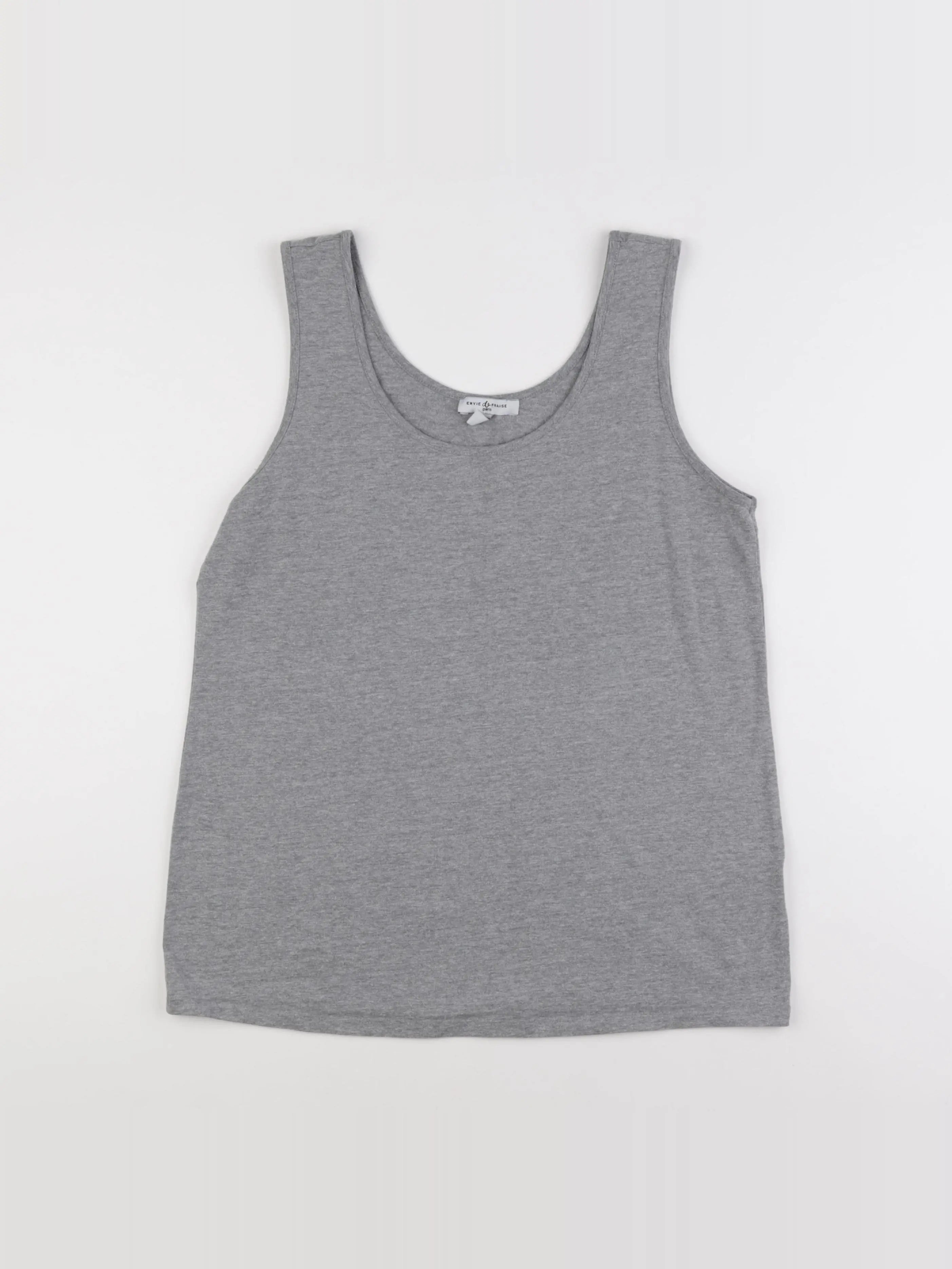 Envie de fraise - débardeur grossesse gris - 42 à 44